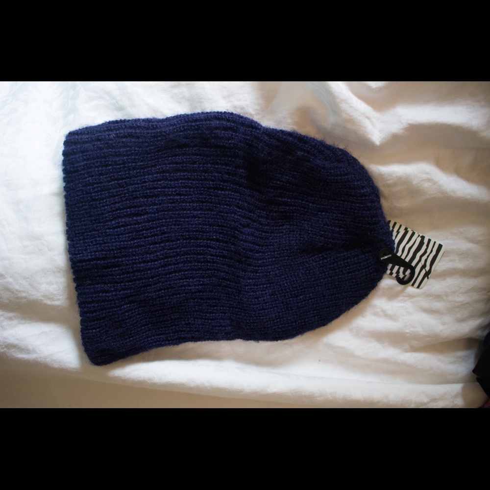 Cozy Navy Blue Beanie
